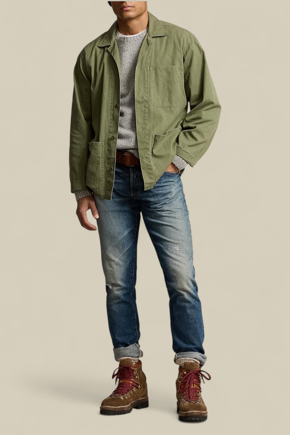 תמונת כל הלוק של חולצת  ז'קט